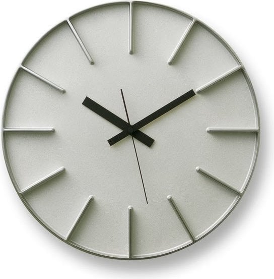 Zegar ścienny Edge L aluminium