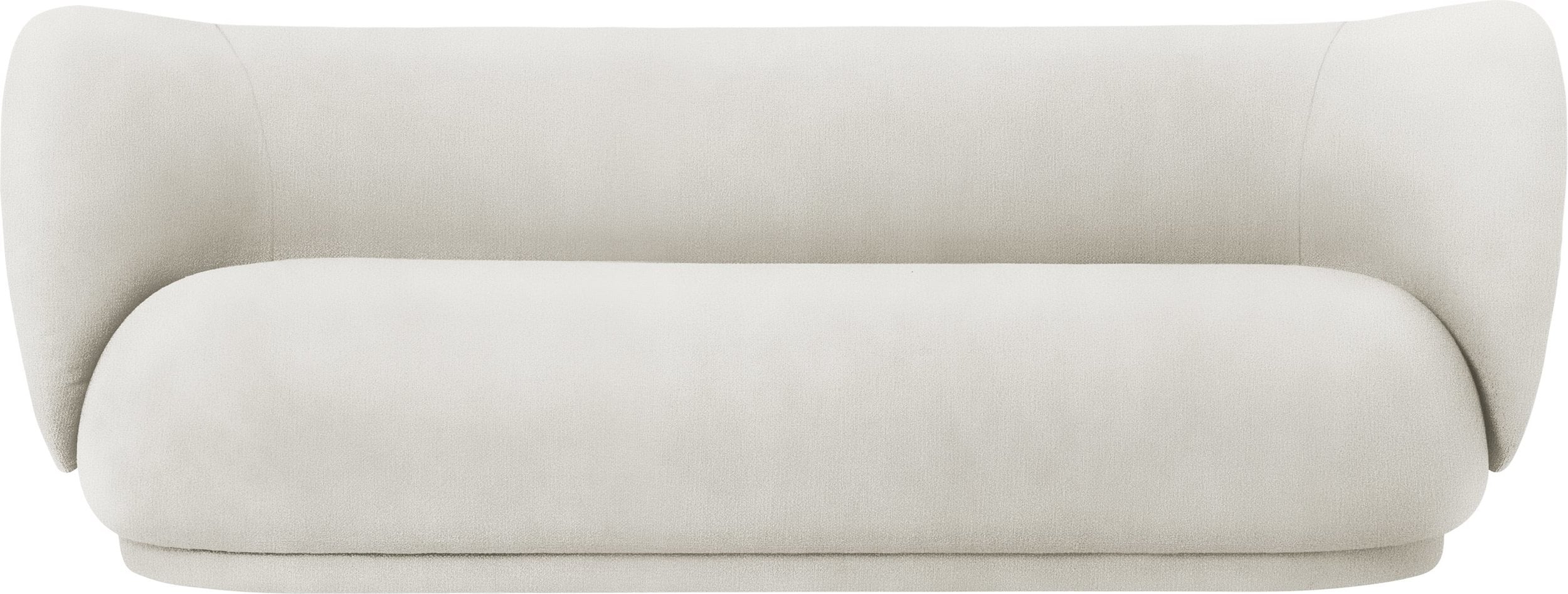 Sofa trzyosobowa Rico Brushed kremowa