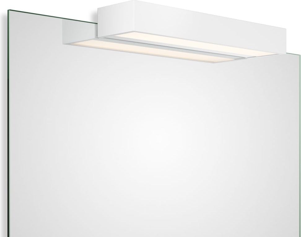 Lampa nad lustro Box Clip On LED 40 cm biały mat