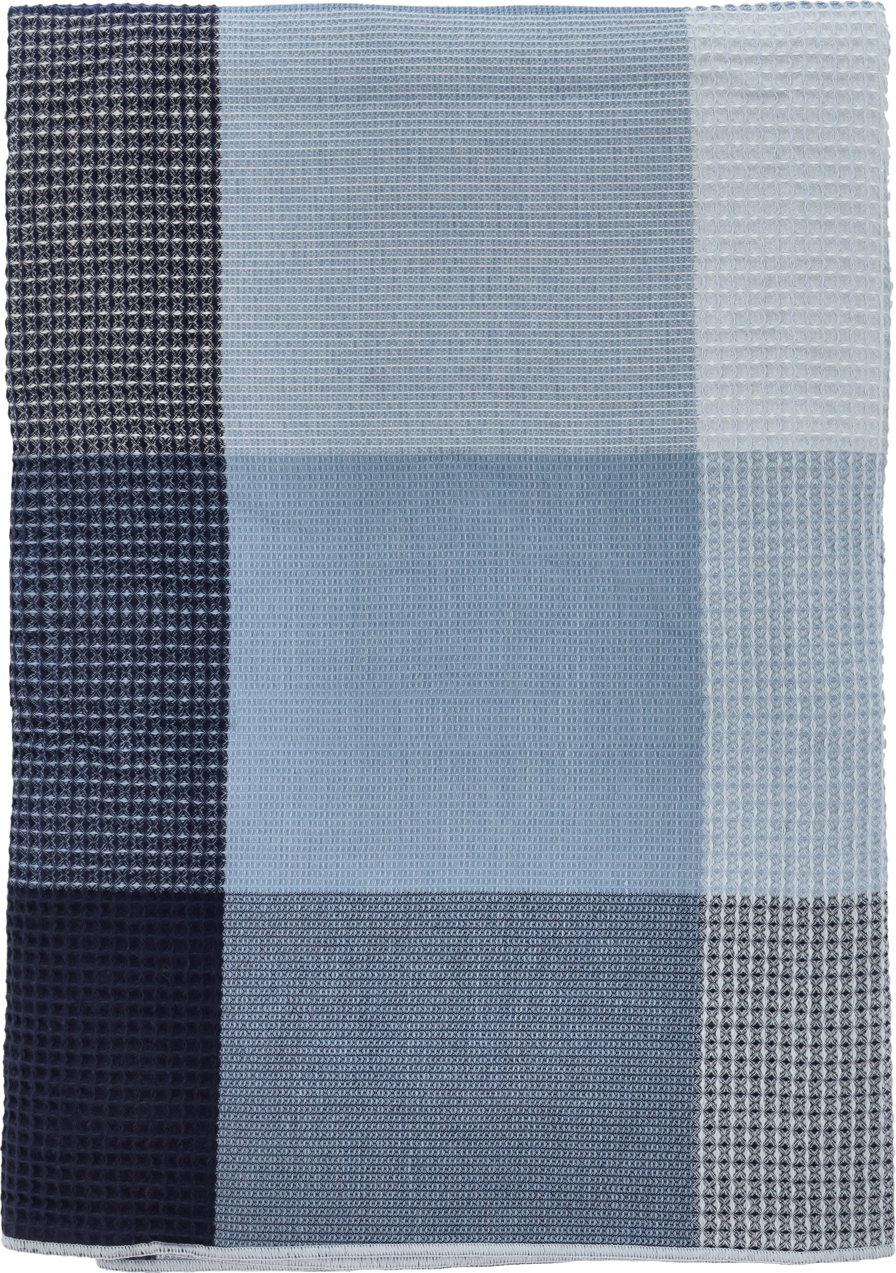 Koc Artisan 130 x 170 cm niebieski