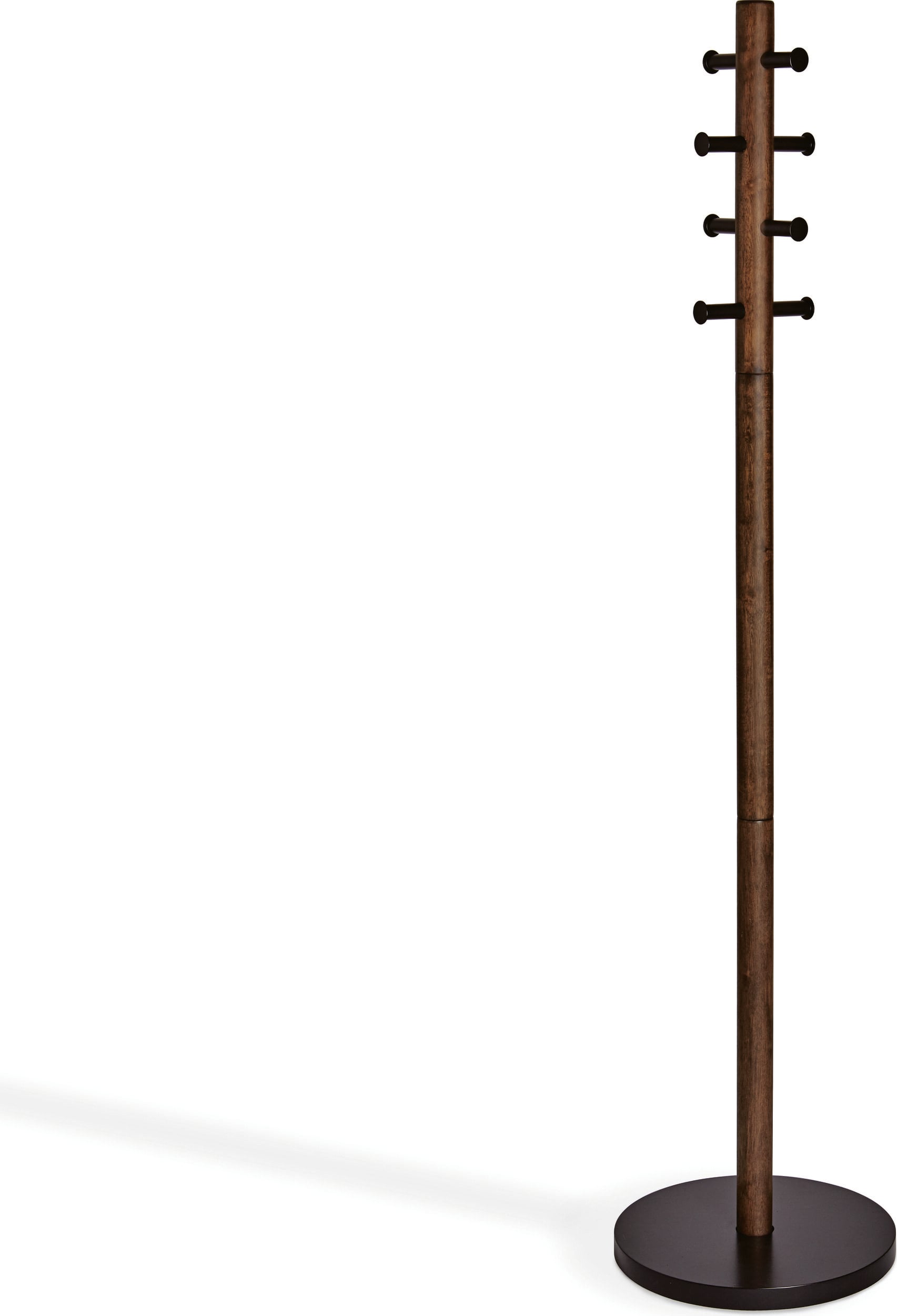 Wieszak stojący Pillar brązowy