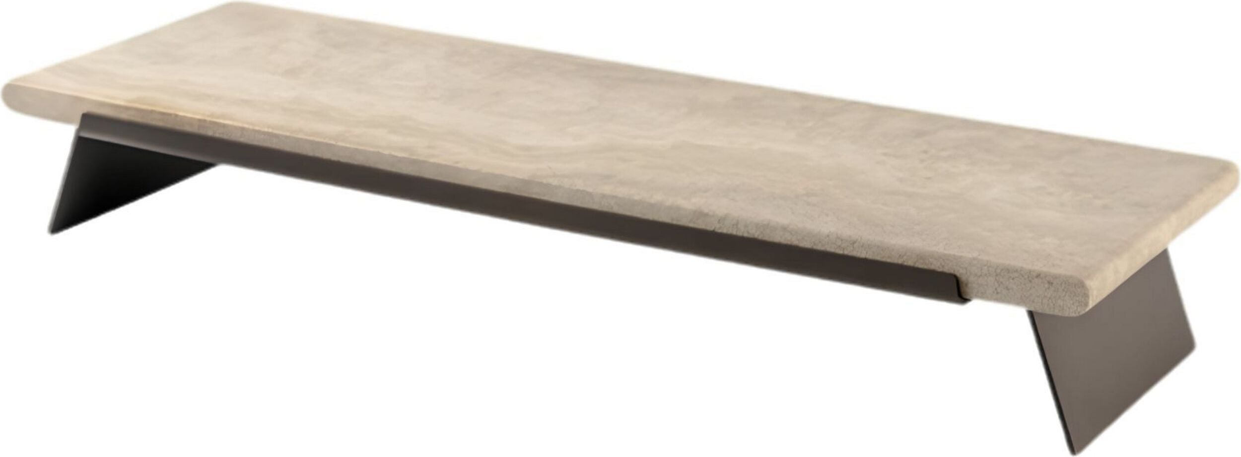 Ekspozytor bufetowy Fusion 60 x 20 cm brązowy kamienny