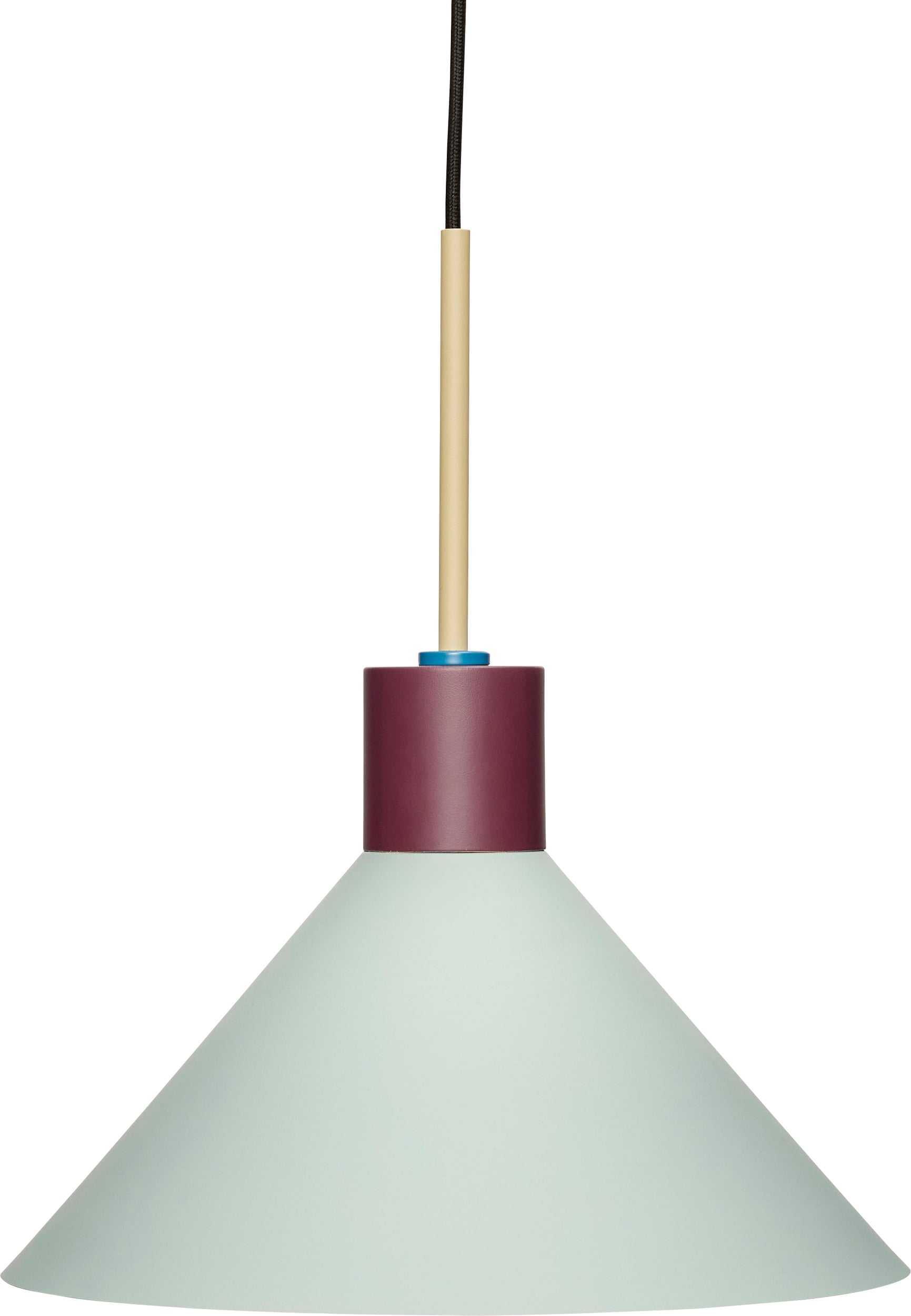 Lampa wisząca Crayon błękitna