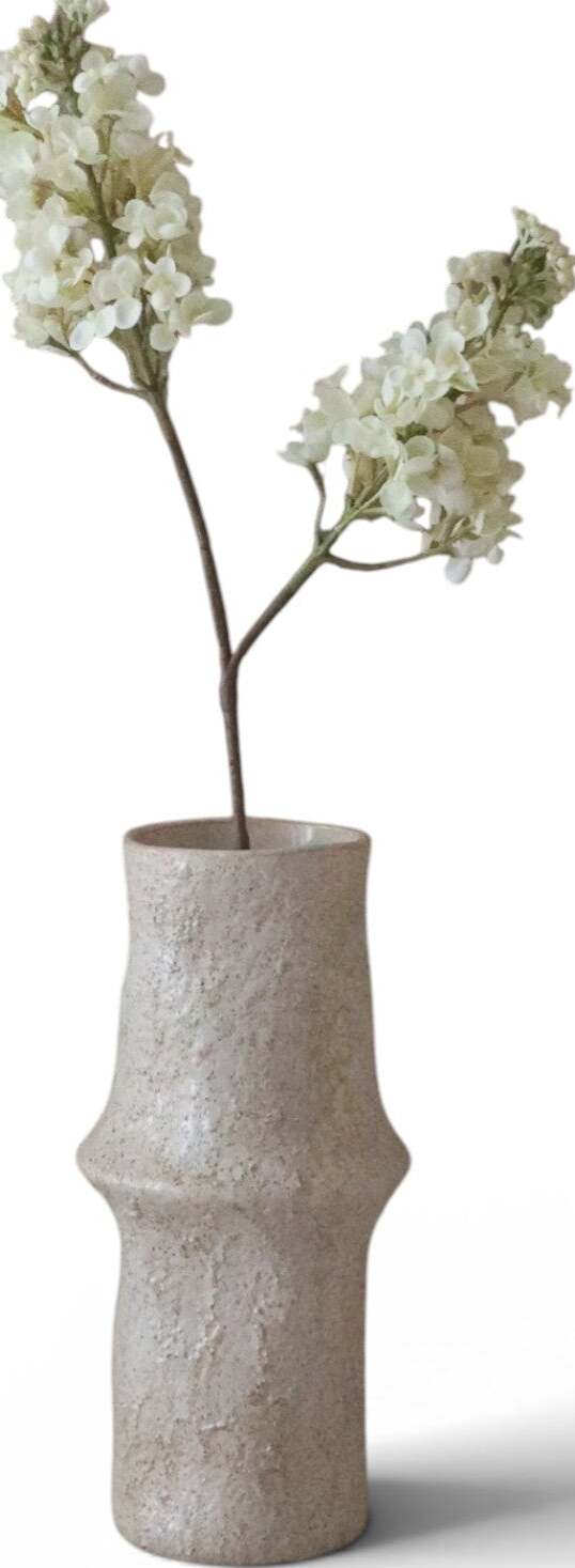 Kwiat sztuczny Botane bez 65 cm biały