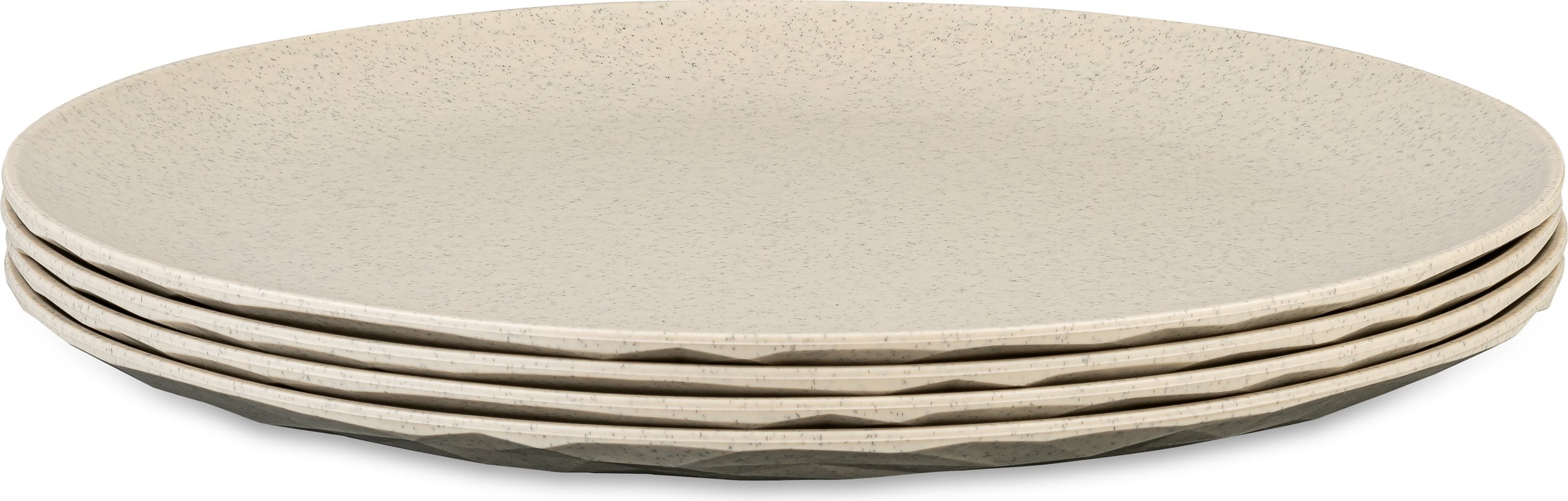 Talerze obiadowe Club Nature 26 cm piaskowe 4 szt.