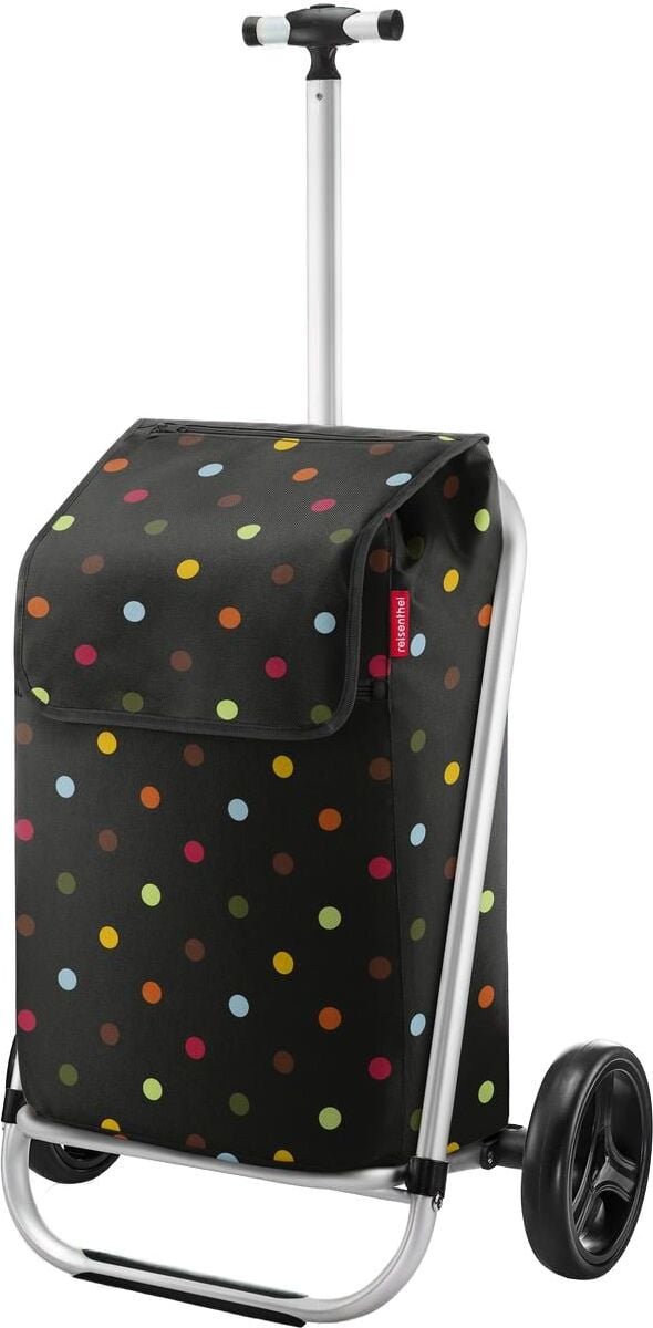 Wózek na zakupy Shopping Trolley w kolorowe kropki