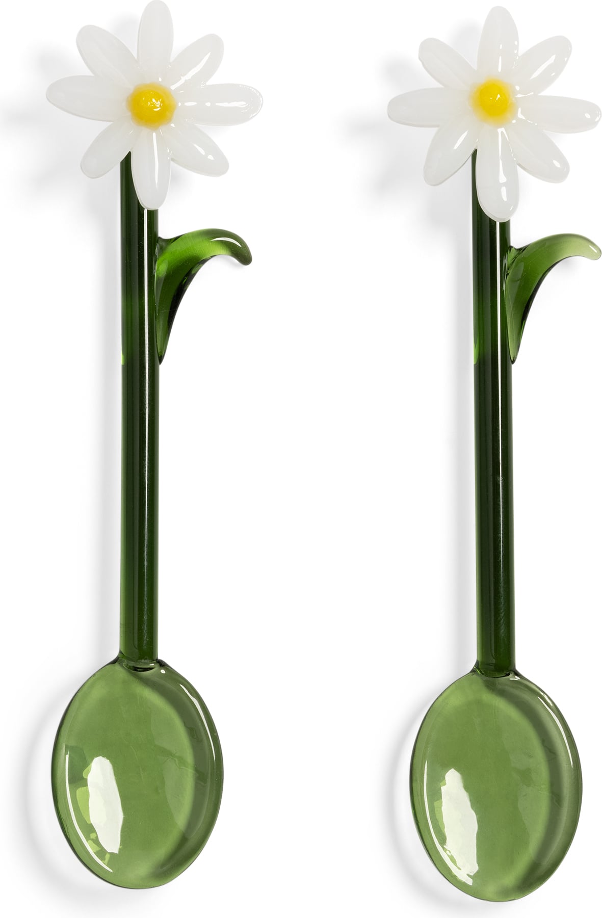 Łyżki Flora białe 2 szt.