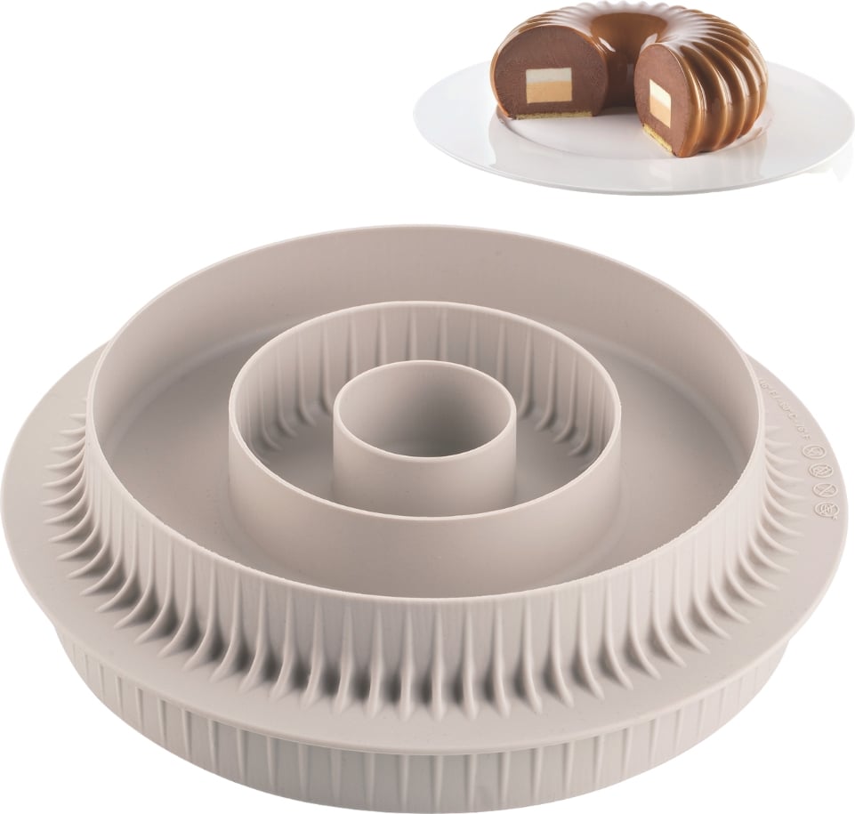 Forma do ciasta Multi-Inserto Round silikonowa