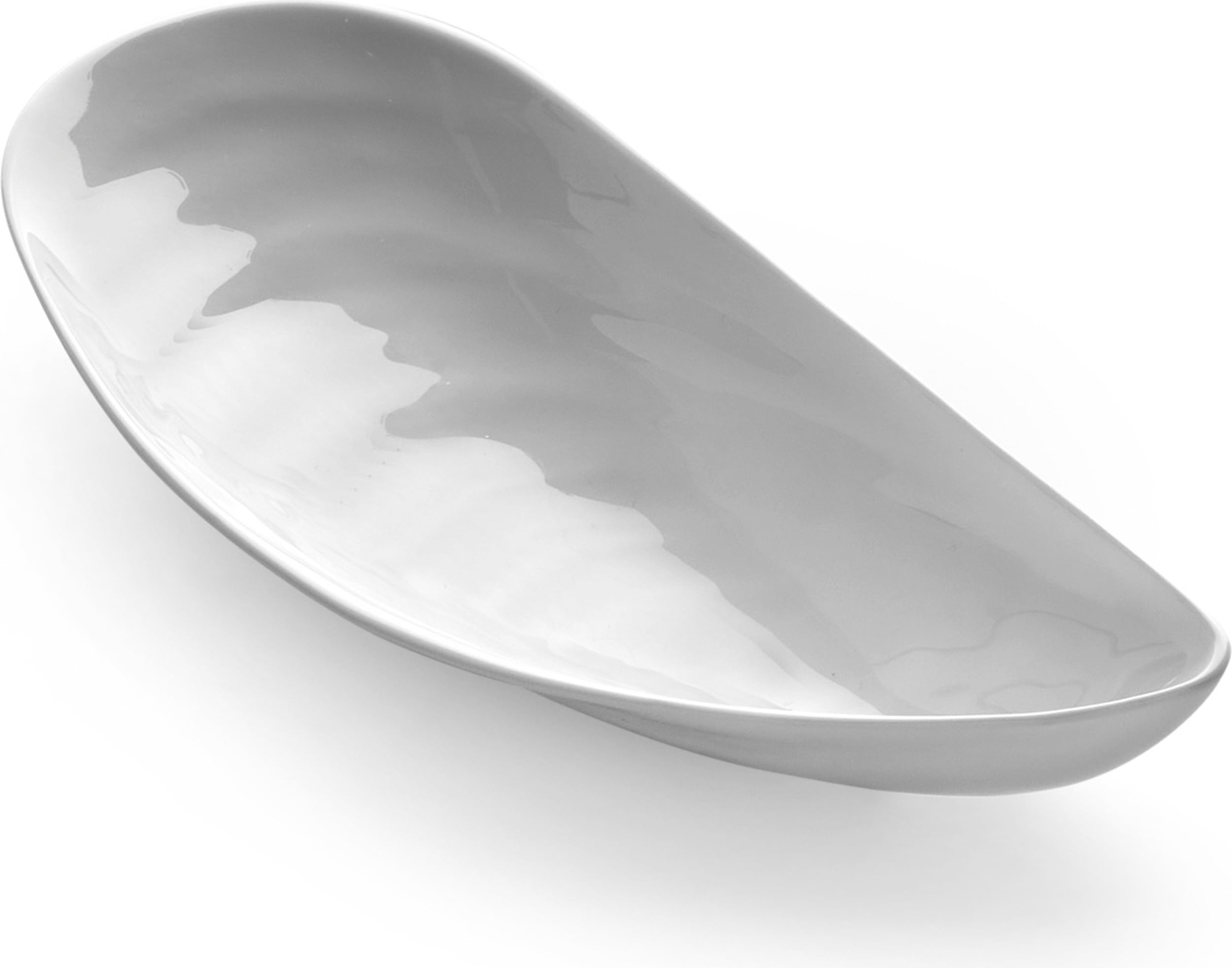 Misa dekoracyjna Les Objets Mouleversants Marcel 17 5 cm biała