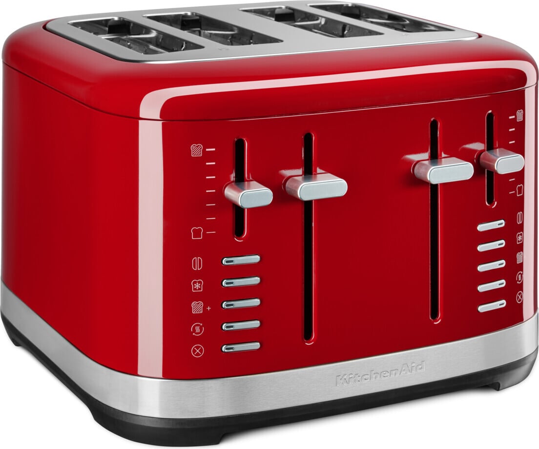 Toster czterokomorowy KitchenAid czerwony