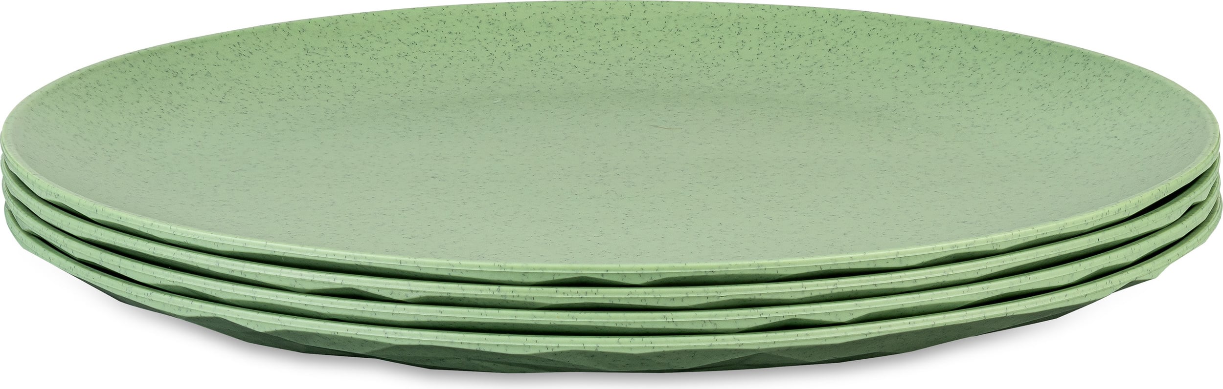 Talerze obiadowe Club Nature 26 cm zielone 4 szt.