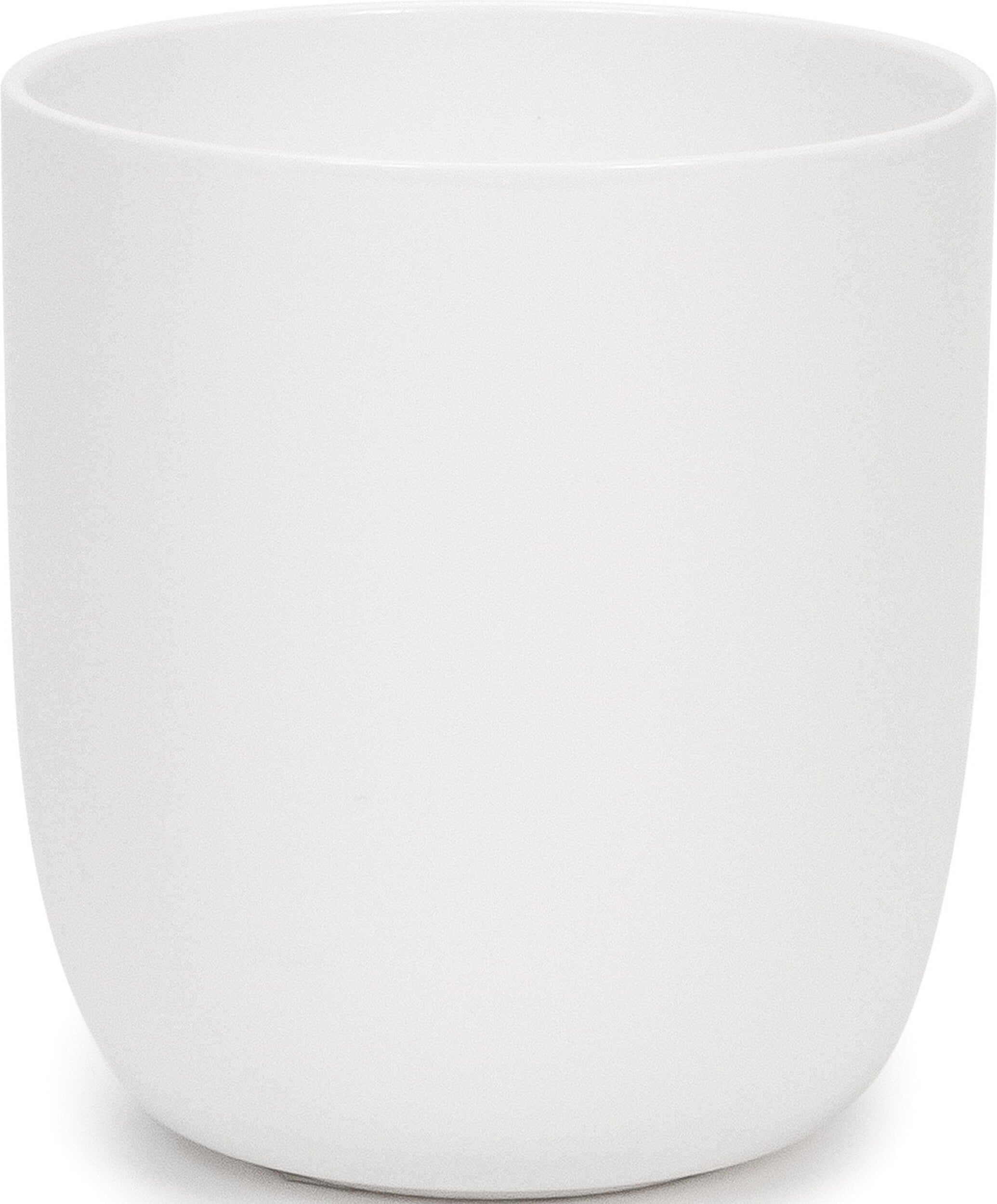 Kubki do herbaty Base 350 ml białe 4 szt.