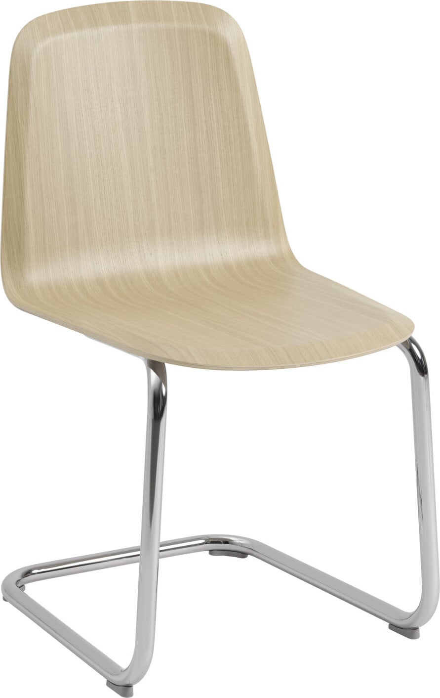 Krzesło Brink Cantilever Base jasny dąb