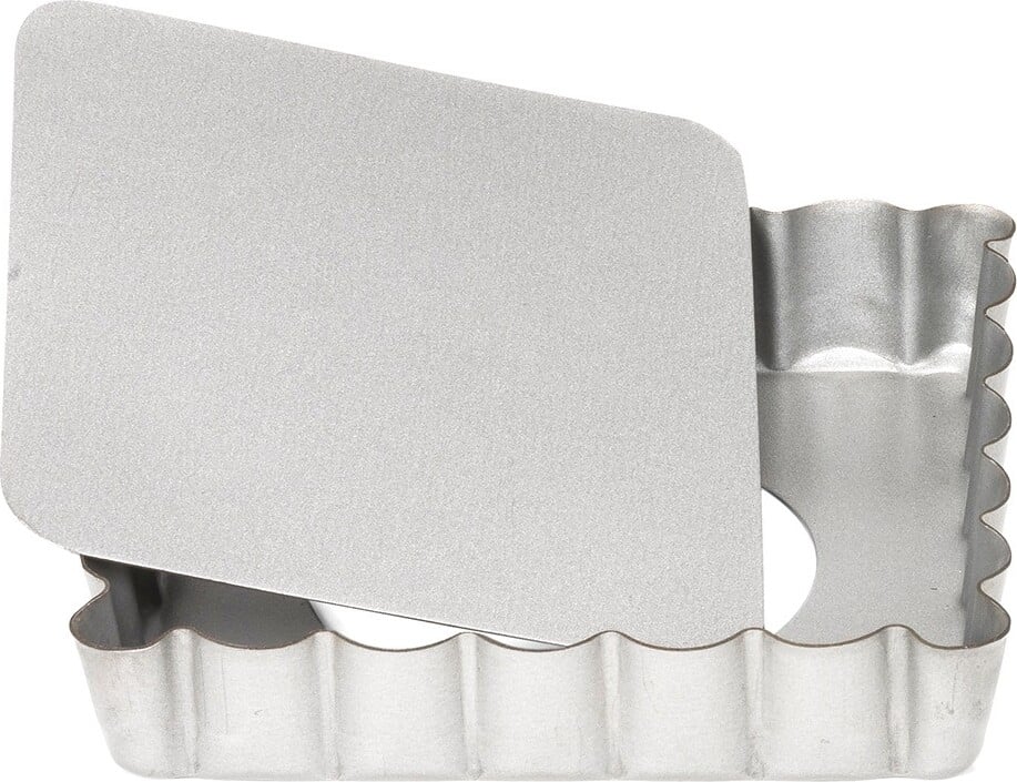Forma do quiche Silver-Top prostokątna 10 cm