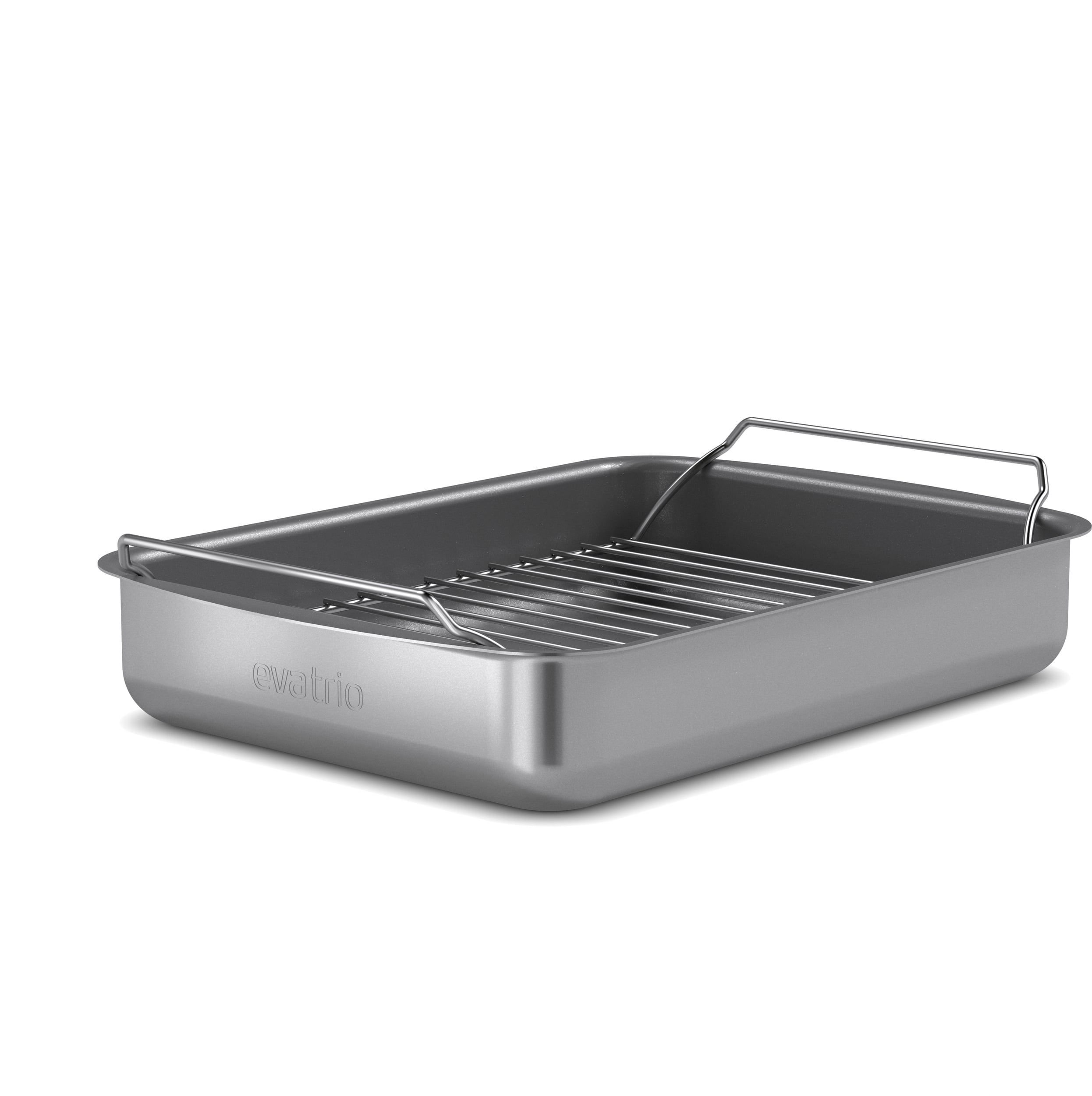 Brytfanna z rusztem Eva Trio 24 3 x 35 cm z powłoką Slip-Let