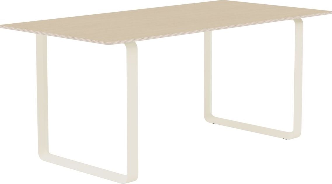 Stół Muuto 170 x 85 cm naturalny nogi piaskowe