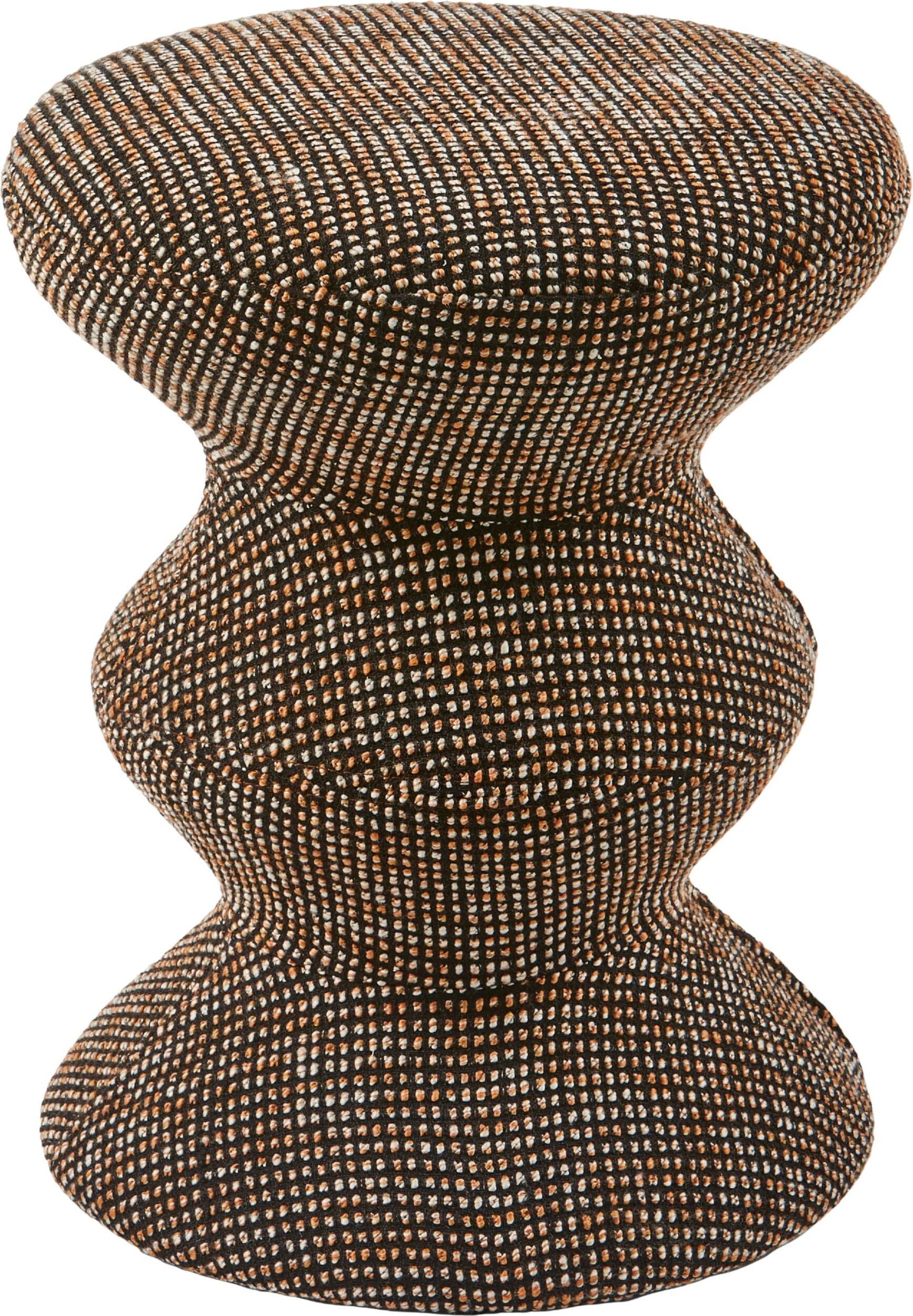Stołek Zig Zag Soft brązowy