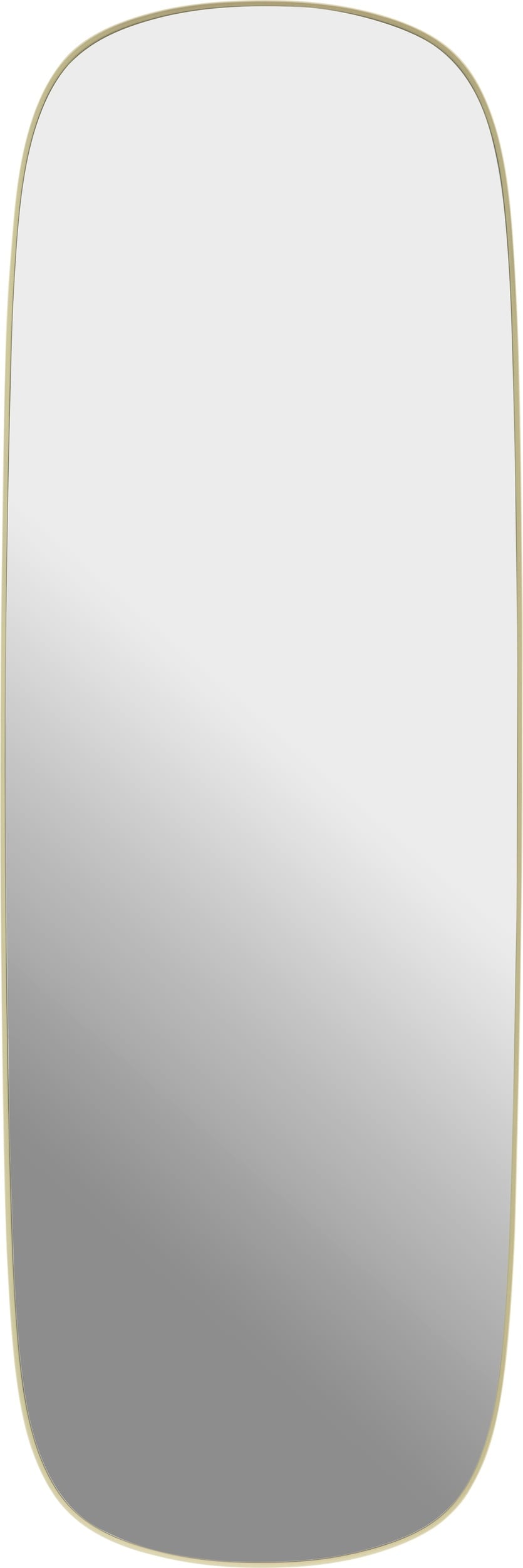 Lustro ścienne Framed XL jasnożółte