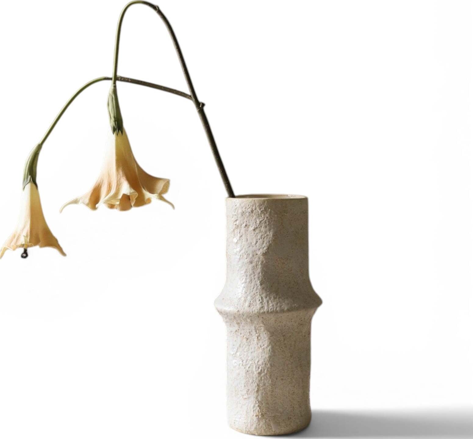 Kwiat sztuczny Botane bieluń 78 cm beżowy