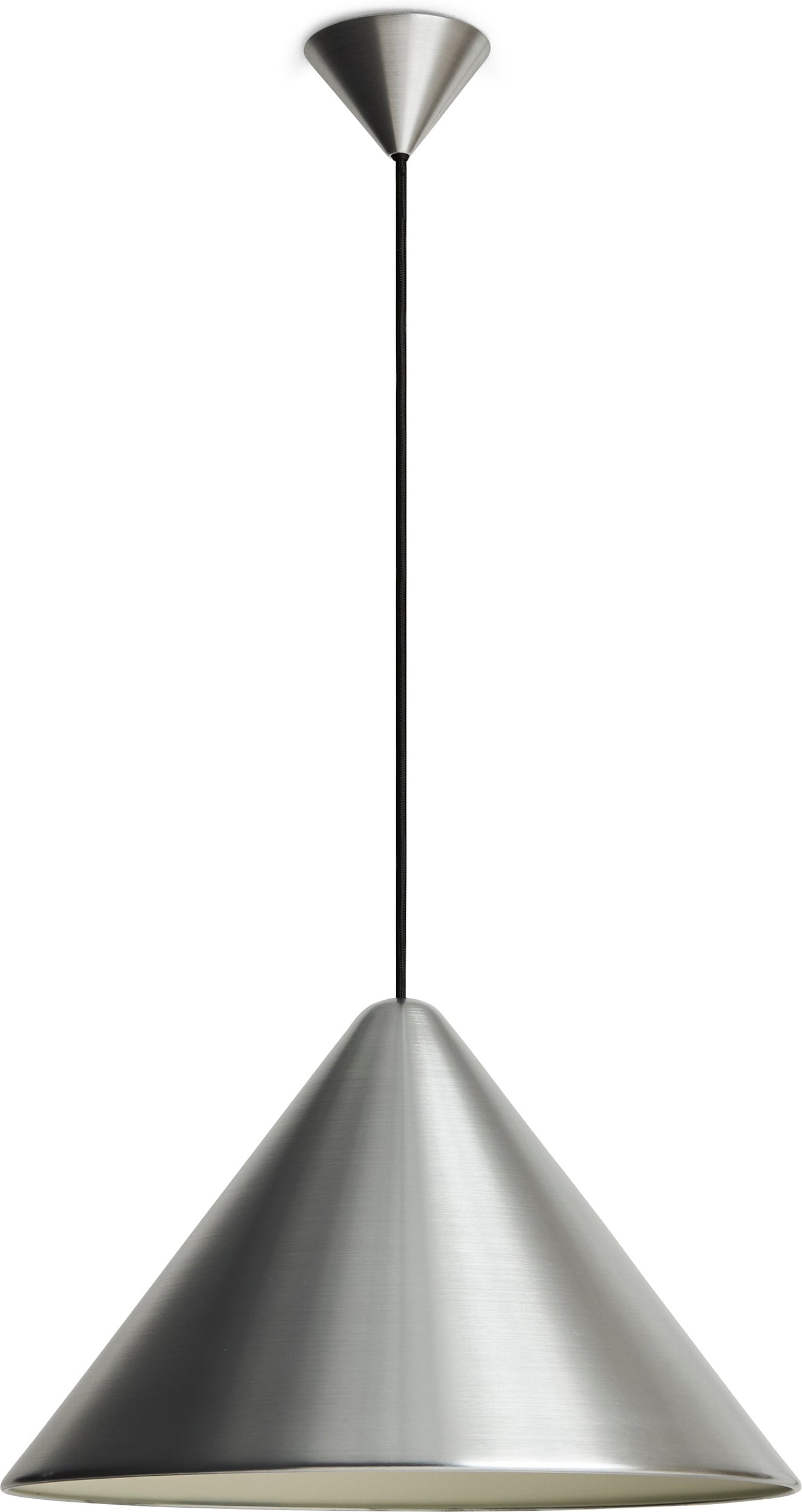 Lampa wisząca Compass 43 cm srebrna