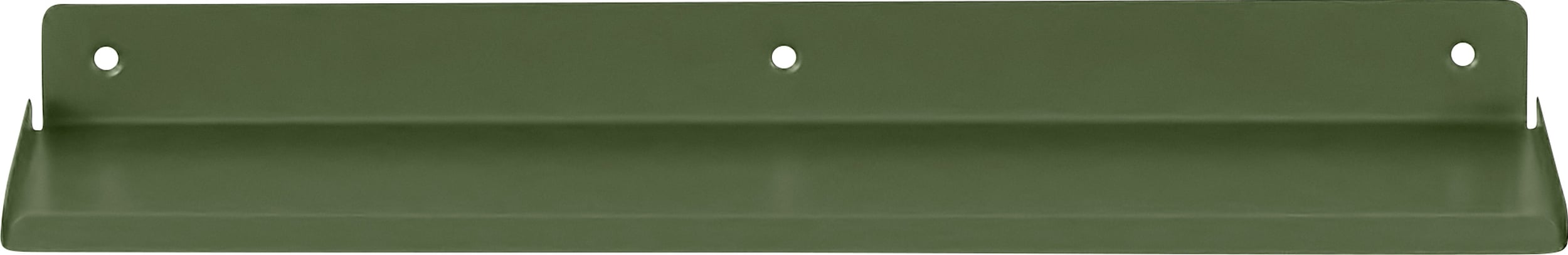 Półka ścienna Ledge 43 cm zielona