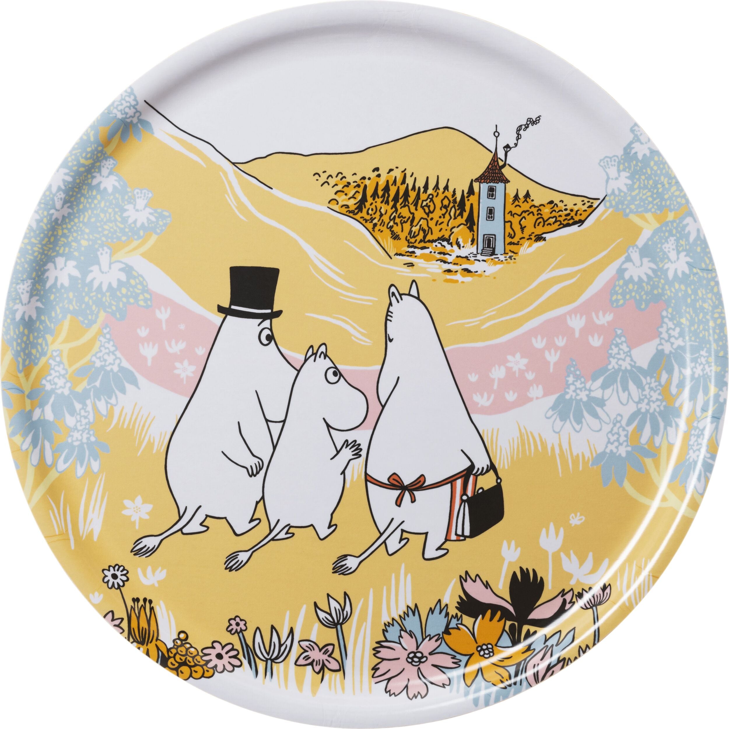 Taca do serwowania Arabia Finland Muminki Family Time 35 cm
