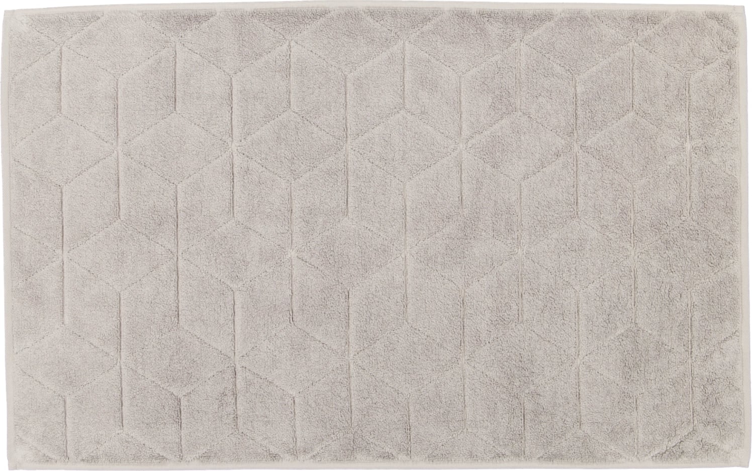 Dywanik łazienkowy Carré 50 x 80 cm kamienna szarość