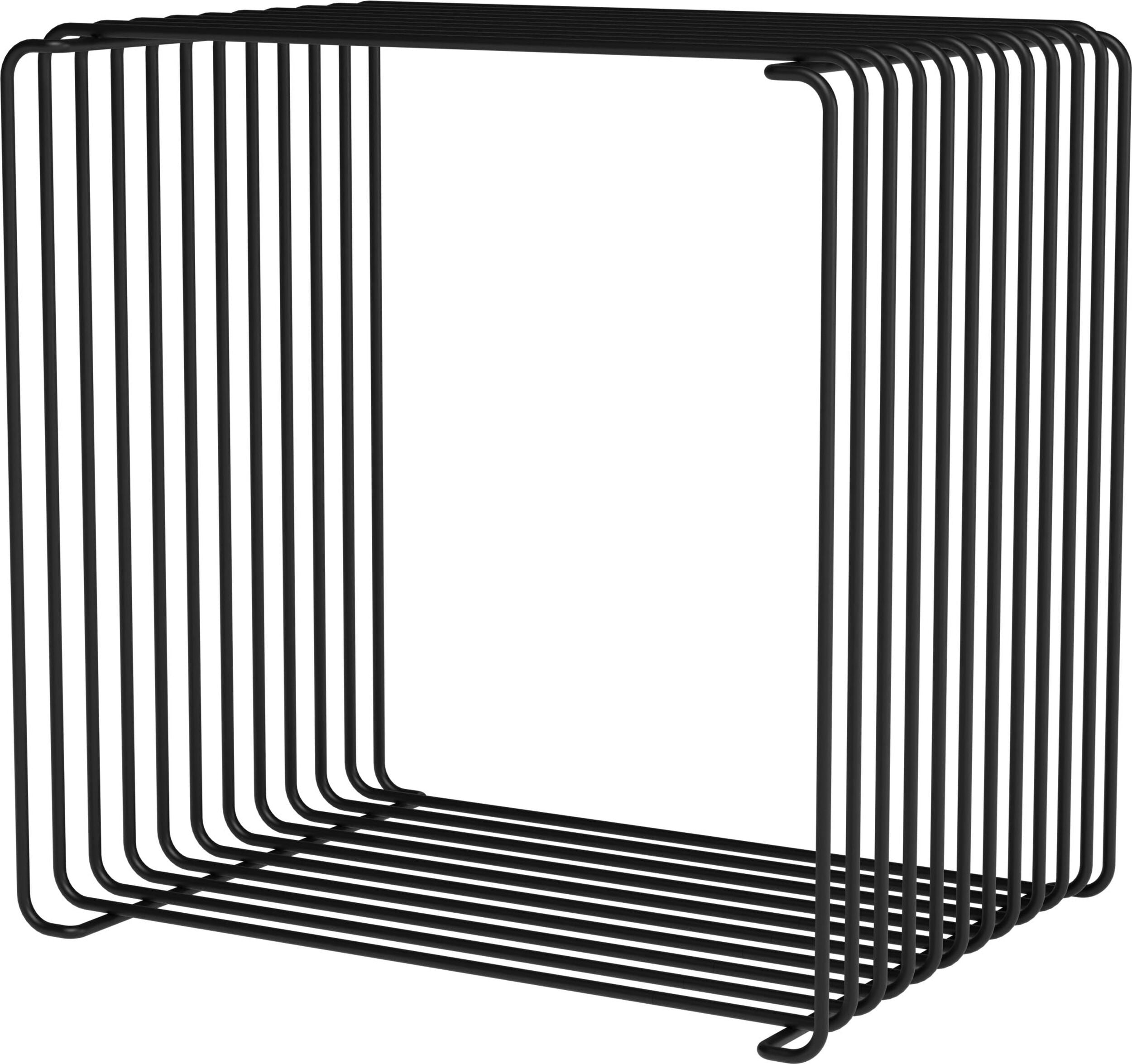 System modułowy Panton Wire 34 8 x 25 7 x 34 8 cm czarny