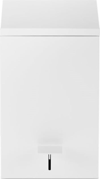 Kosz łazienkowy na śmieci Corner Soft Close kwadratowy 32 cm biały mat