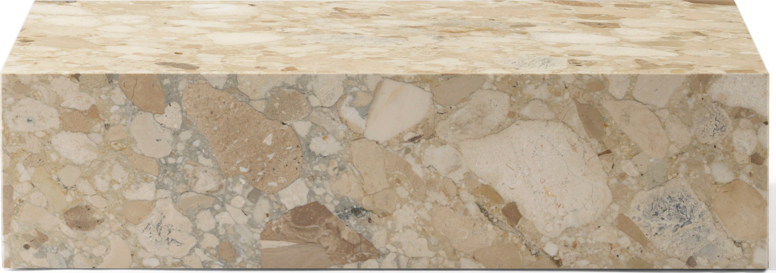 Stolik kawowy Plinth Kunis Breccia 100 cm