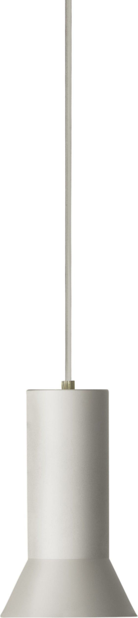 Lampa wisząca Hat 13 cm ciepłoszara
