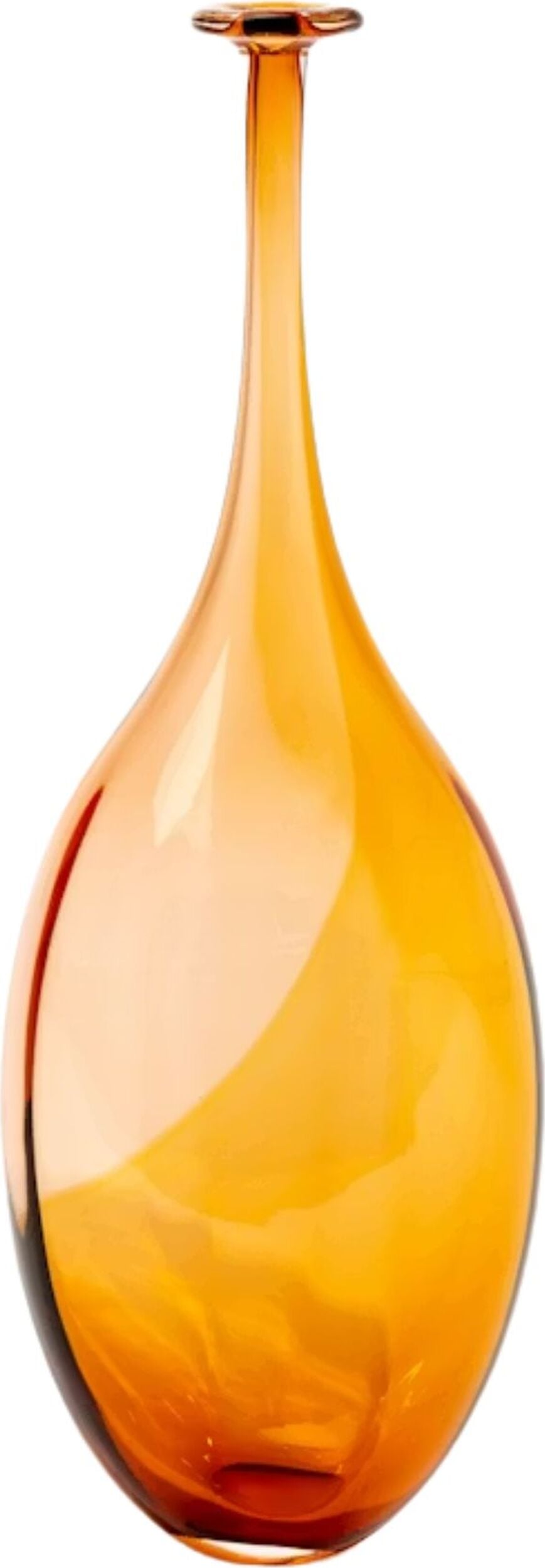 Wazon Fidji 45 cm pomarańczowy