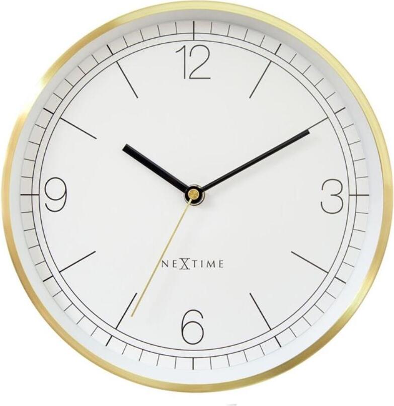 Zegar ścienny Bolero 25 cm biały