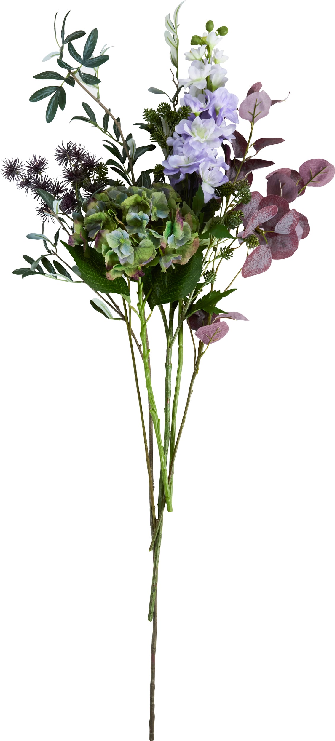 Kwiaty sztuczne bukiet House Doctor Calm Purple 38 cm