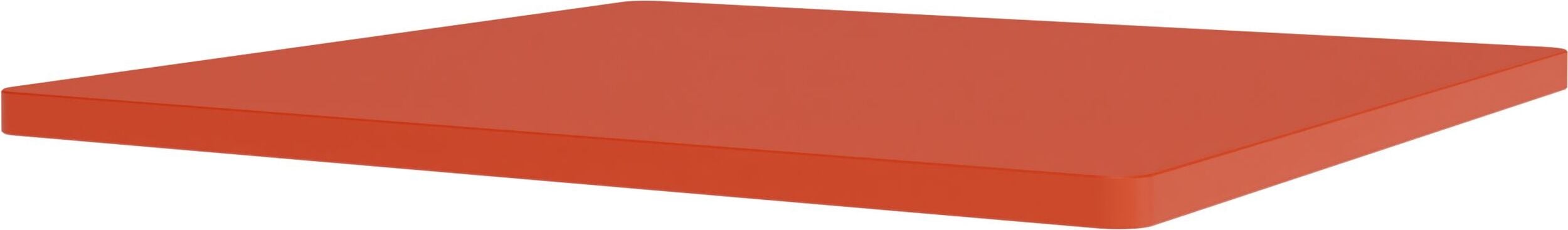 Blat MDF do systemu modułowego Panton Wire 33 x 34 8 cm czerwony