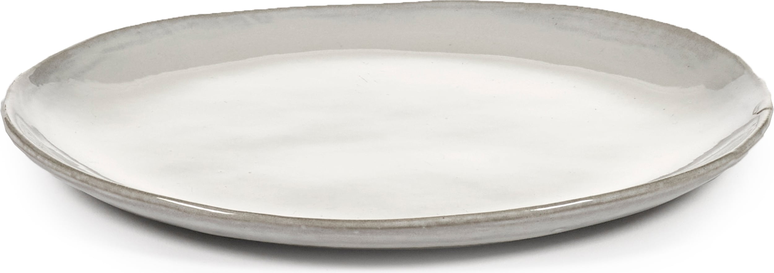 Talerze deserowe La Mère 18 cm złamana biel 2 szt.