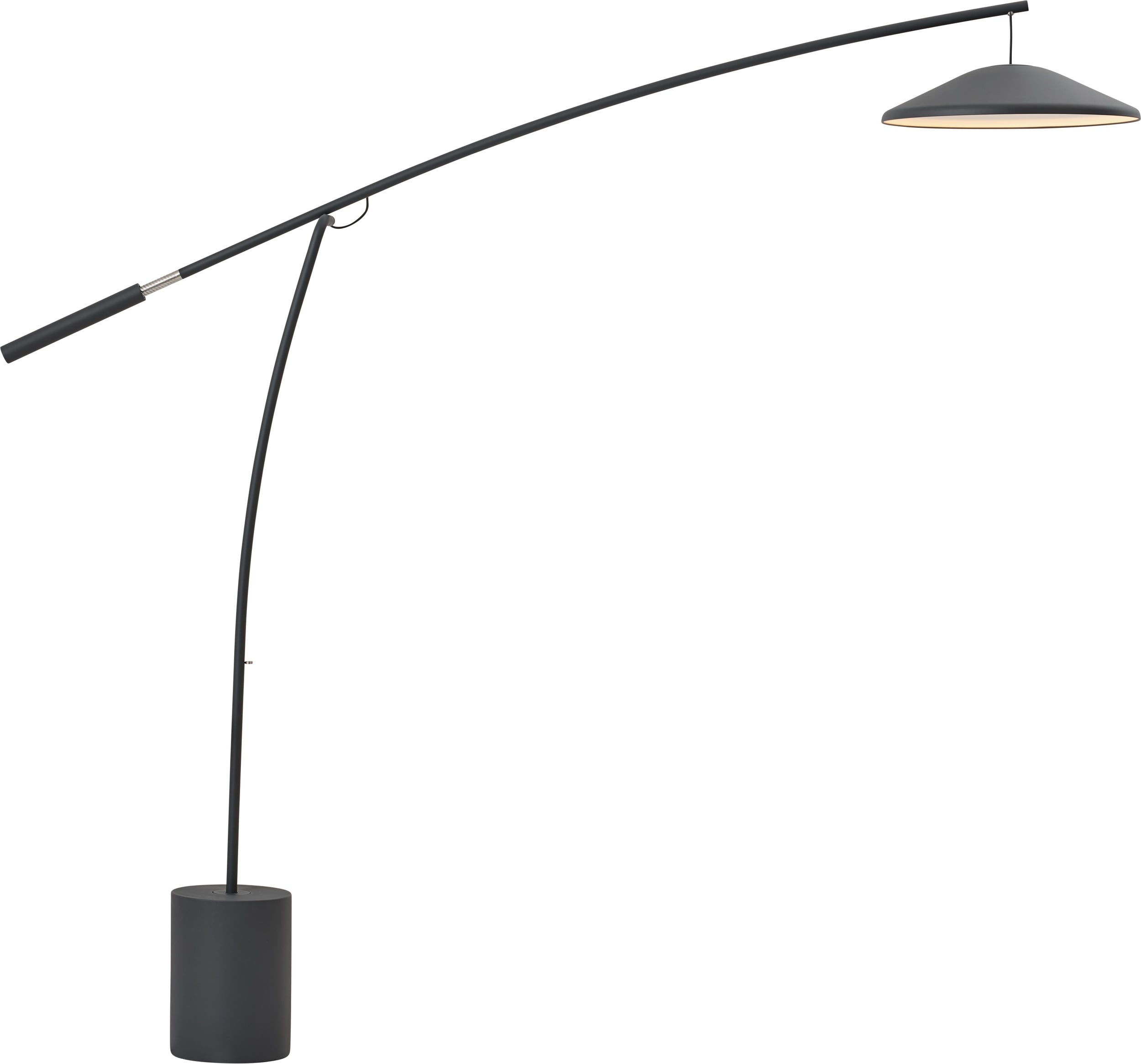Lampa podłogowa Contra czarna