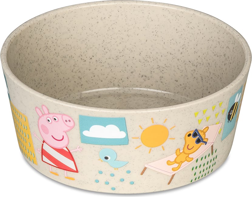Miseczka dziecięca Connect Świnka Peppa 400 ml piaskowa