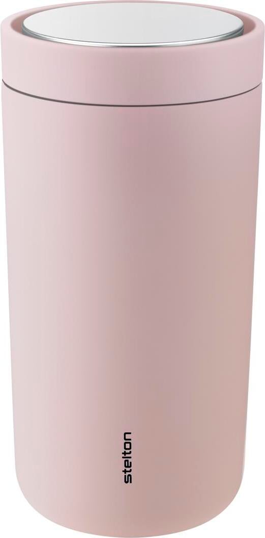 Kubek termiczny To-Go Click 200 ml jasnoróżowy z podwójnej stali