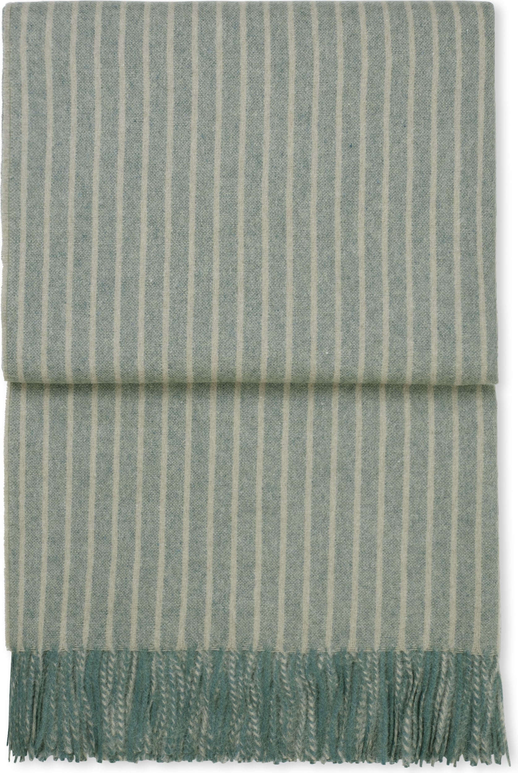 Koc Stripes 130 x 200 cm zielony