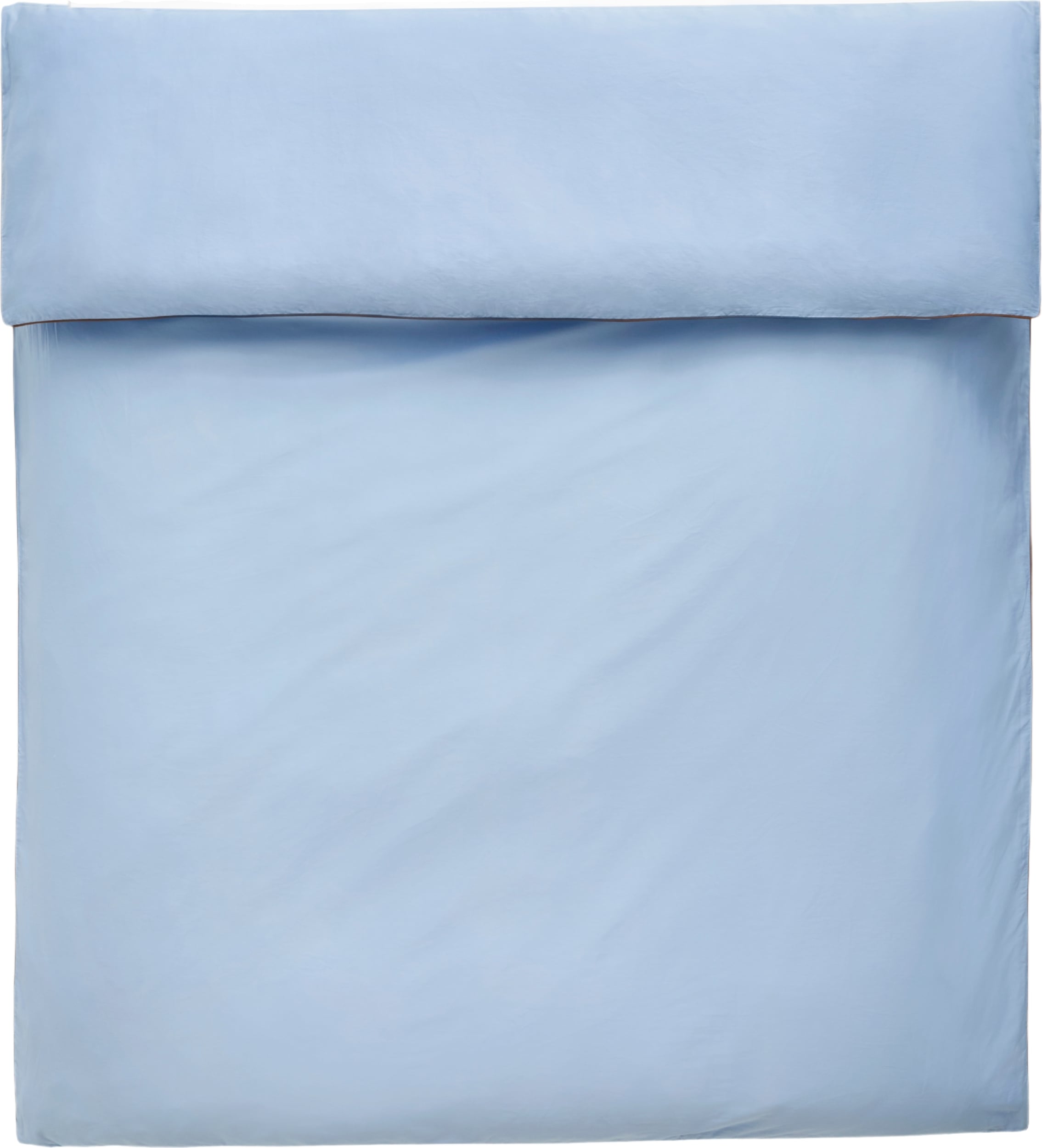 Poszewka na kołdrę Outline 240 x 260 cm jasnoniebieska