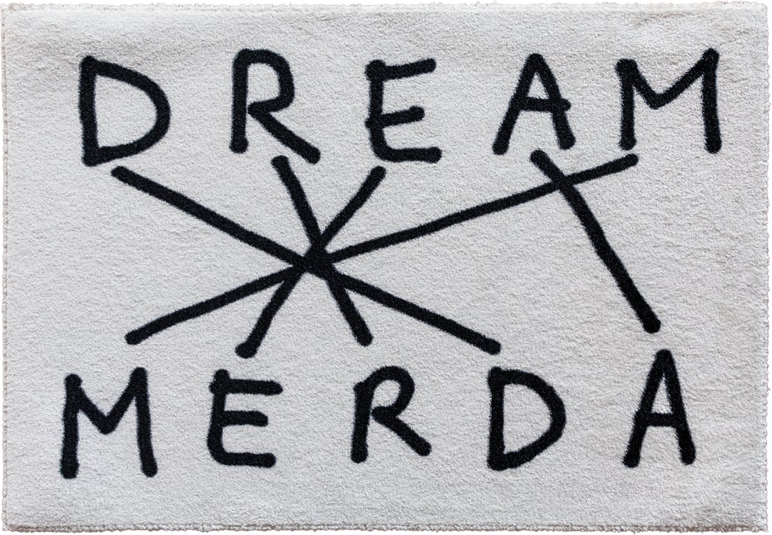 Dywan Dream Merda 70 x 100 cm biały