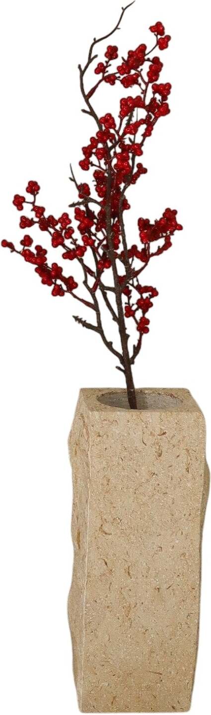Gałązka sztuczna Botane jagody 66 cm czerwone