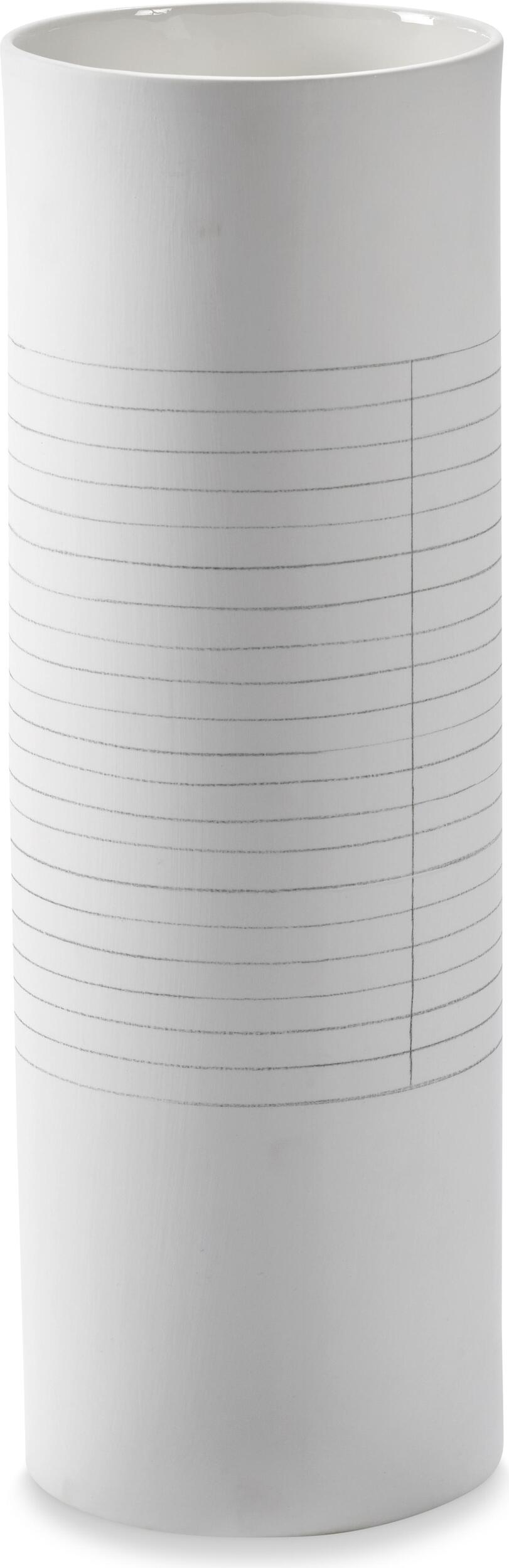 Wazon Graph 43 6 cm jasnoszary