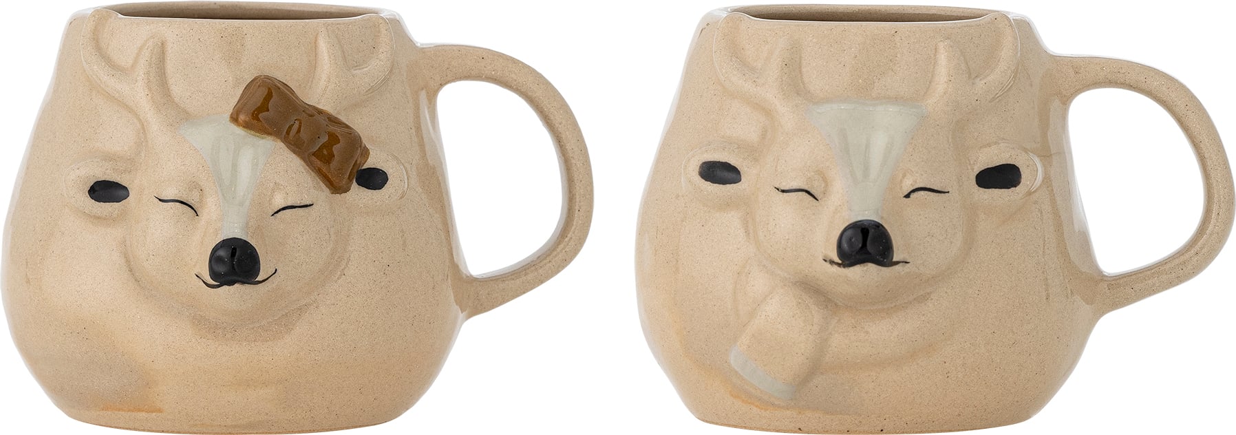 Kubki Rudolph 496 ml naturalne 2 szt.