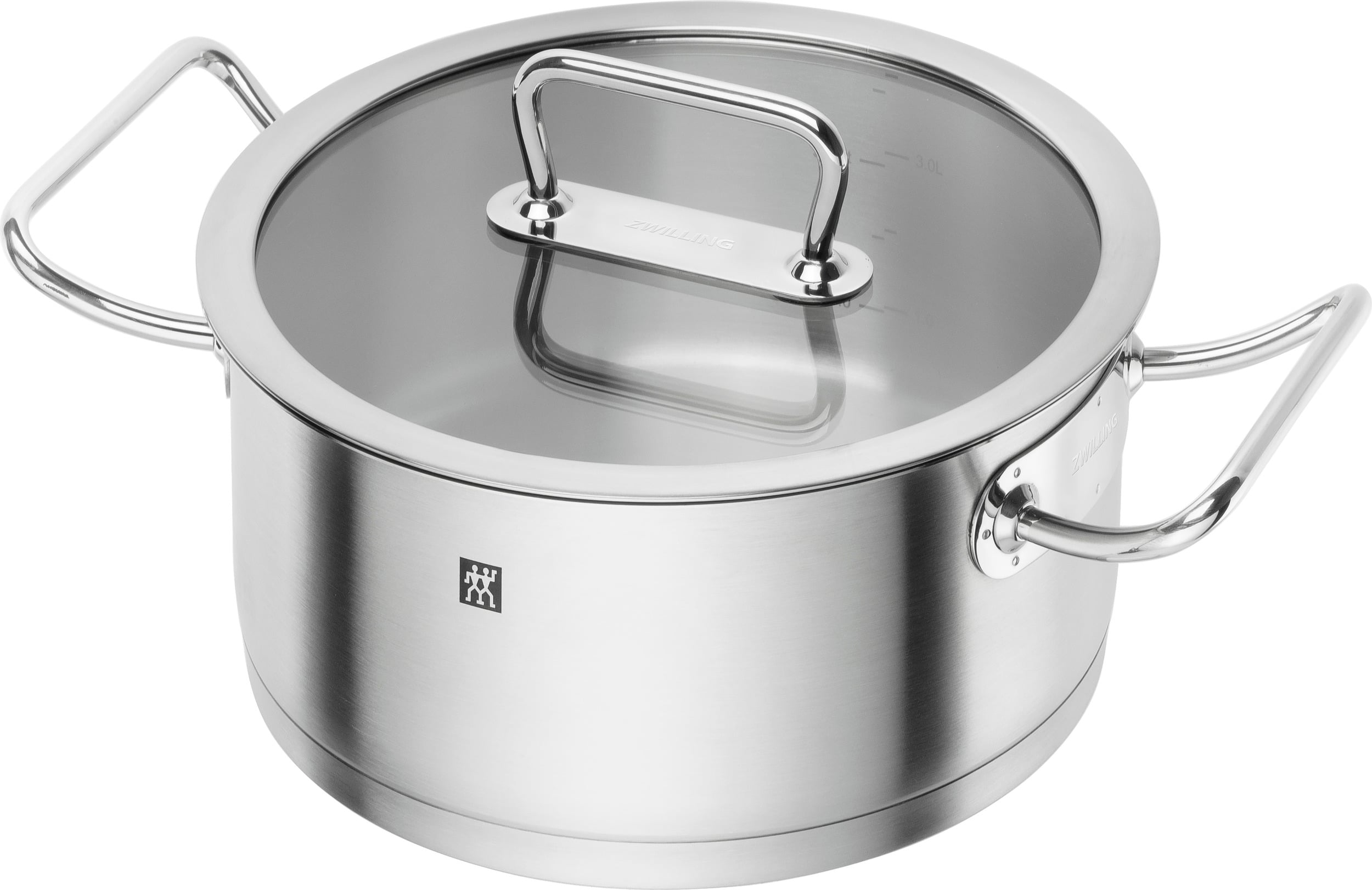 Garnek Zwilling Pro niski 4 3 l z pokrywką