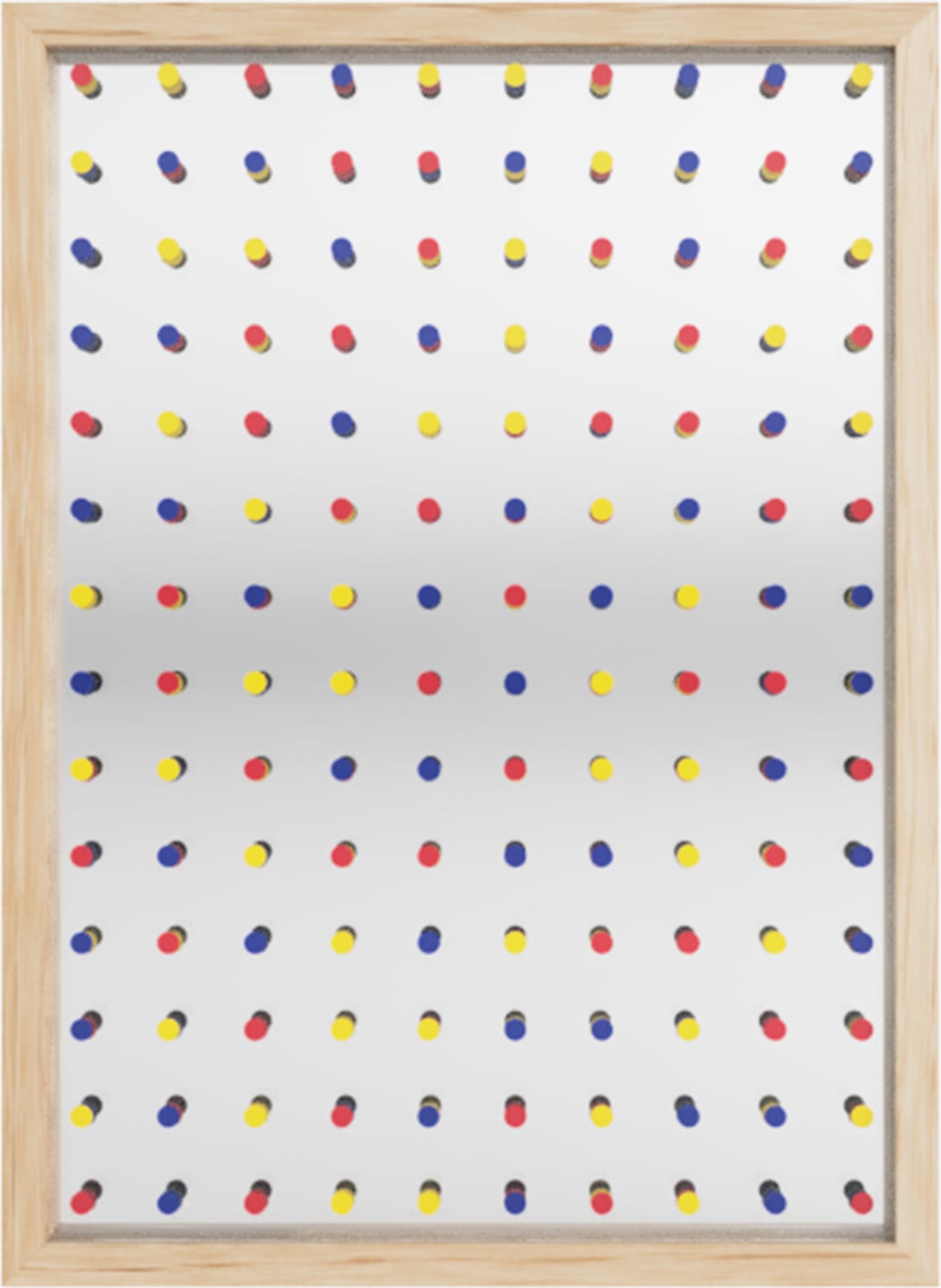 Lustro ścienne Dotty 32 5 x 44 5 cm