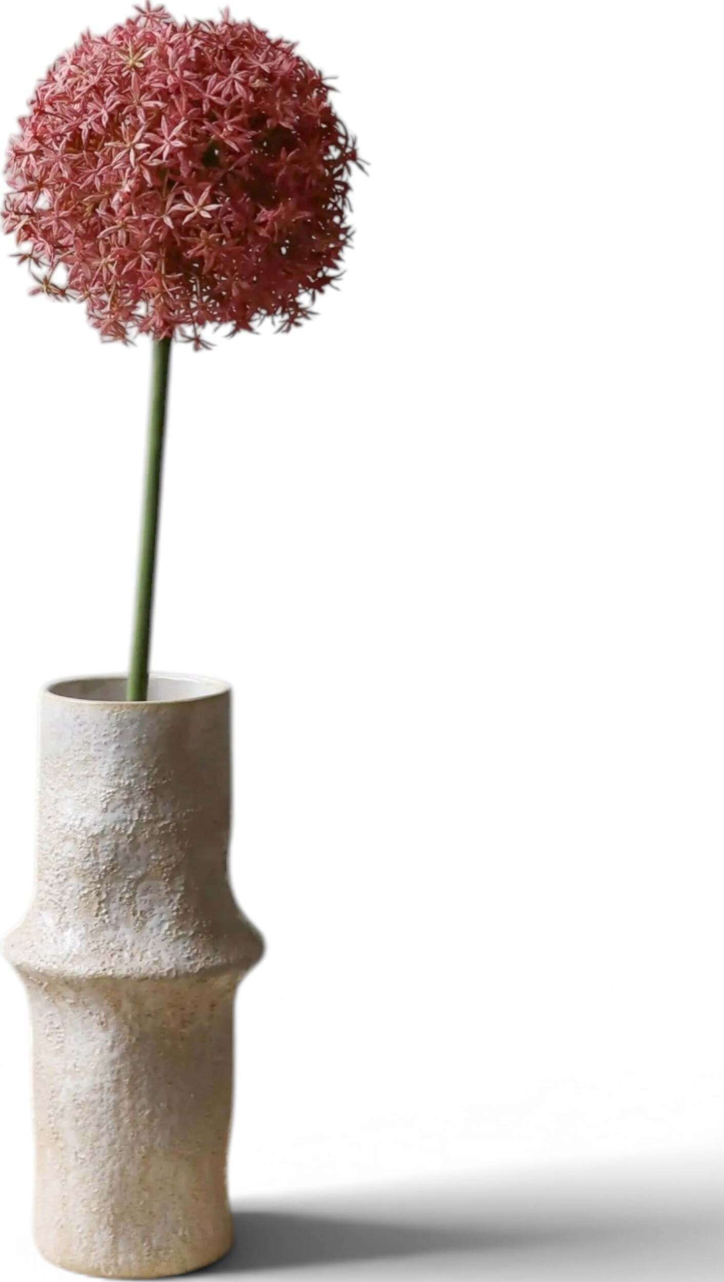 Kwiat sztuczny Botane czosnek ozdobny 92 cm różany