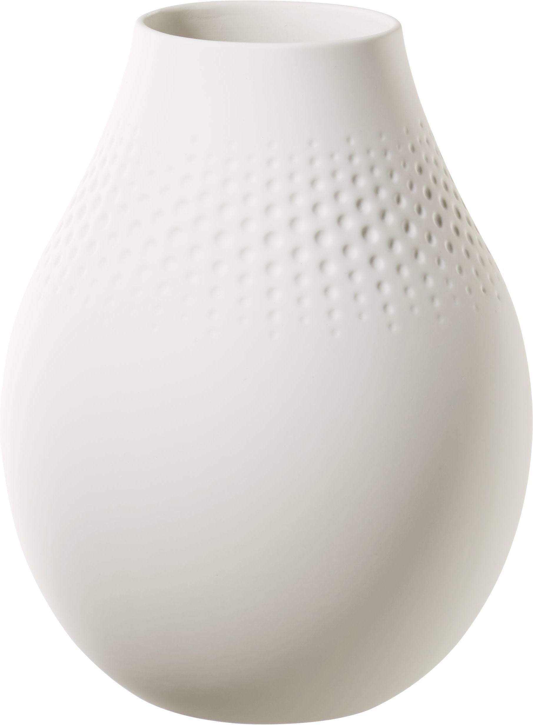 Wazon Perle Manufacture Collier Blanc 20 cm