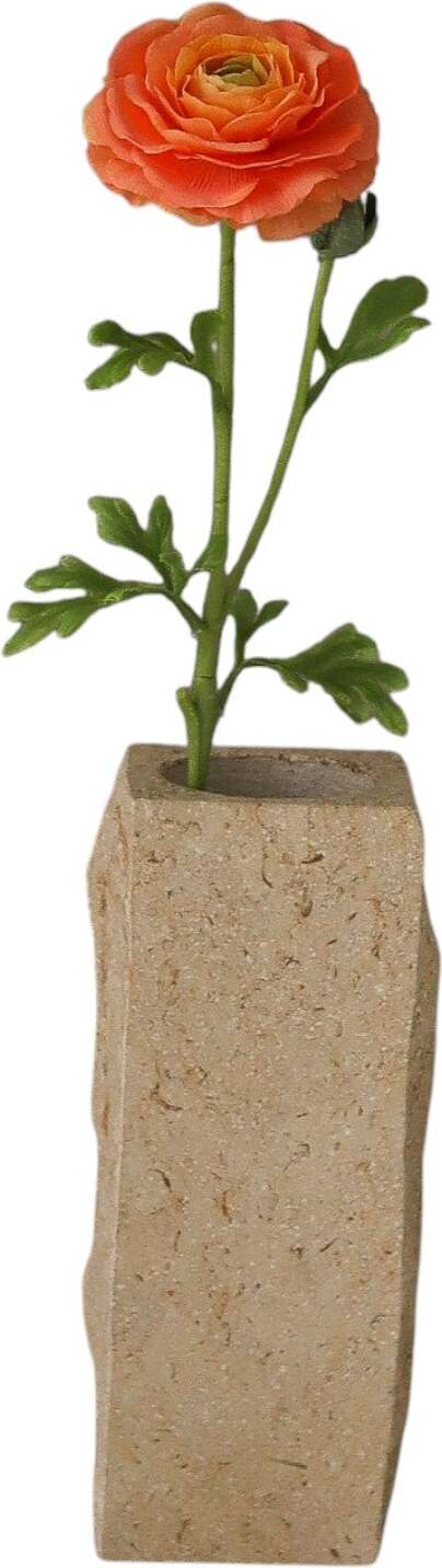 Kwiat sztuczny Botane jaskier 55 cm pomarańczowy